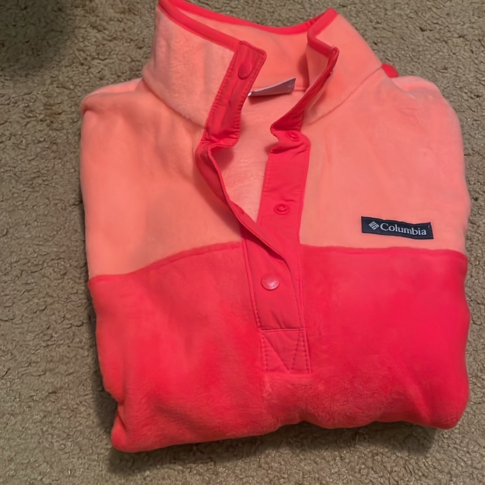 Icon NEW Columbia Coral Snap Pullover Fleece